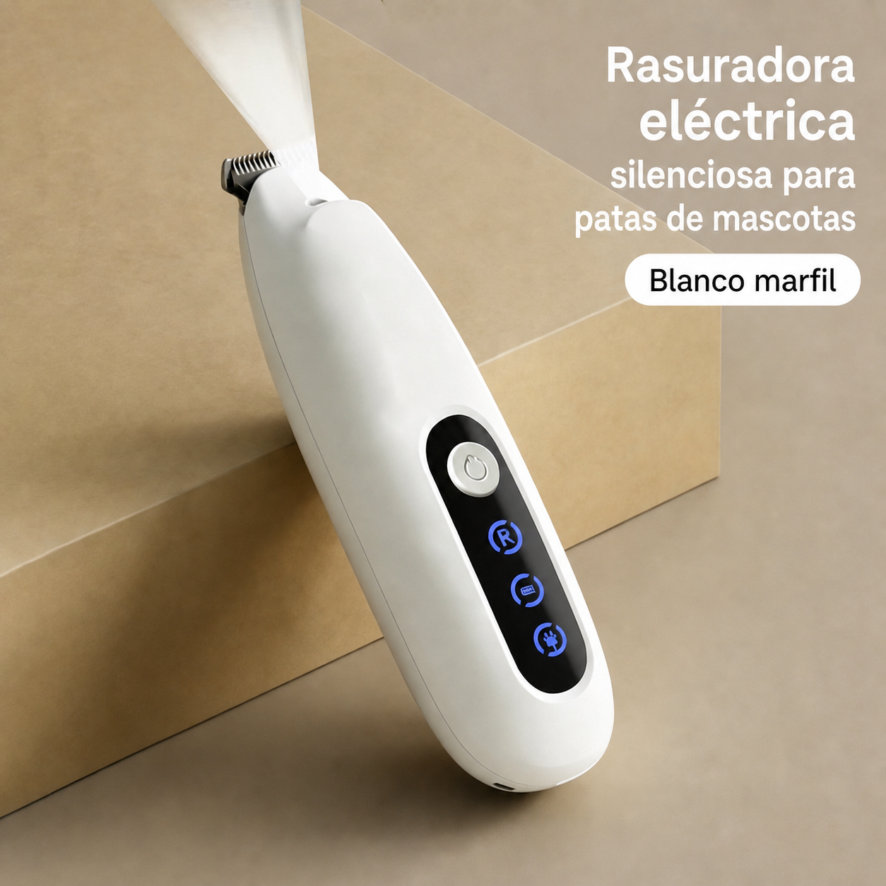 Rasuradora eléctrica silenciosa para patas de mascotas