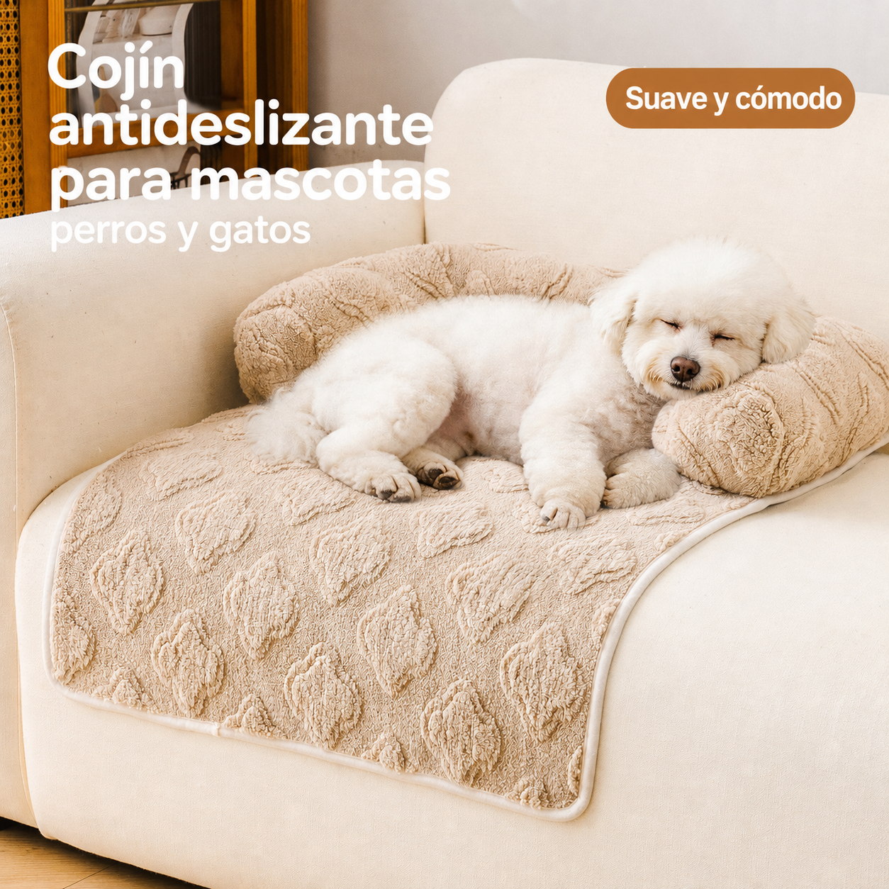 Cojín antideslizante para mascotas perros y gatos - 1