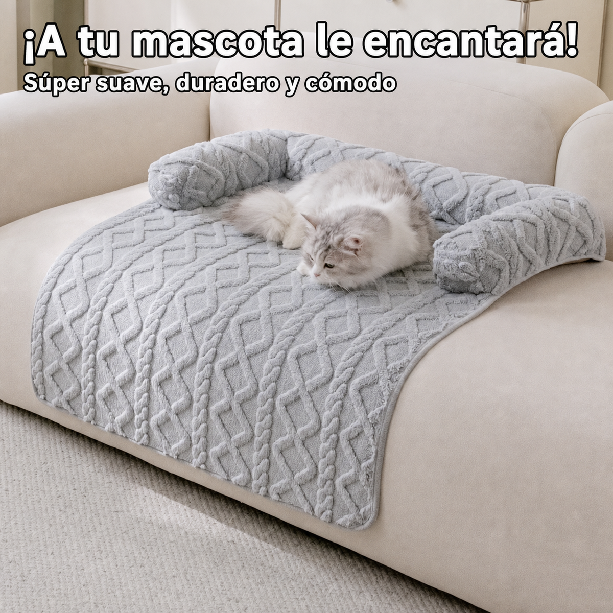 Cojín antideslizante para mascotas perros y gatos - 10
