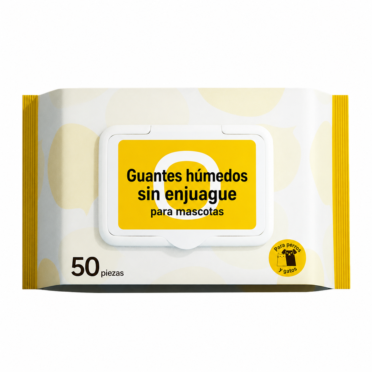 Guantes húmedos sin enjuague para mascotas 50 piezas - 5