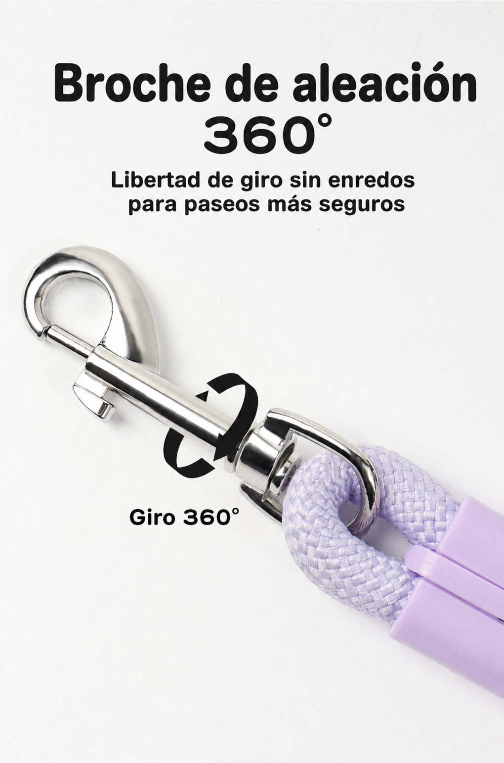 Correa para perro de nylon trenzado colorida 8-10 mm - 14