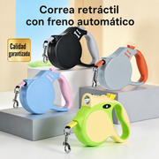 Correa Retráctil para Perro con Freno Automático - 1