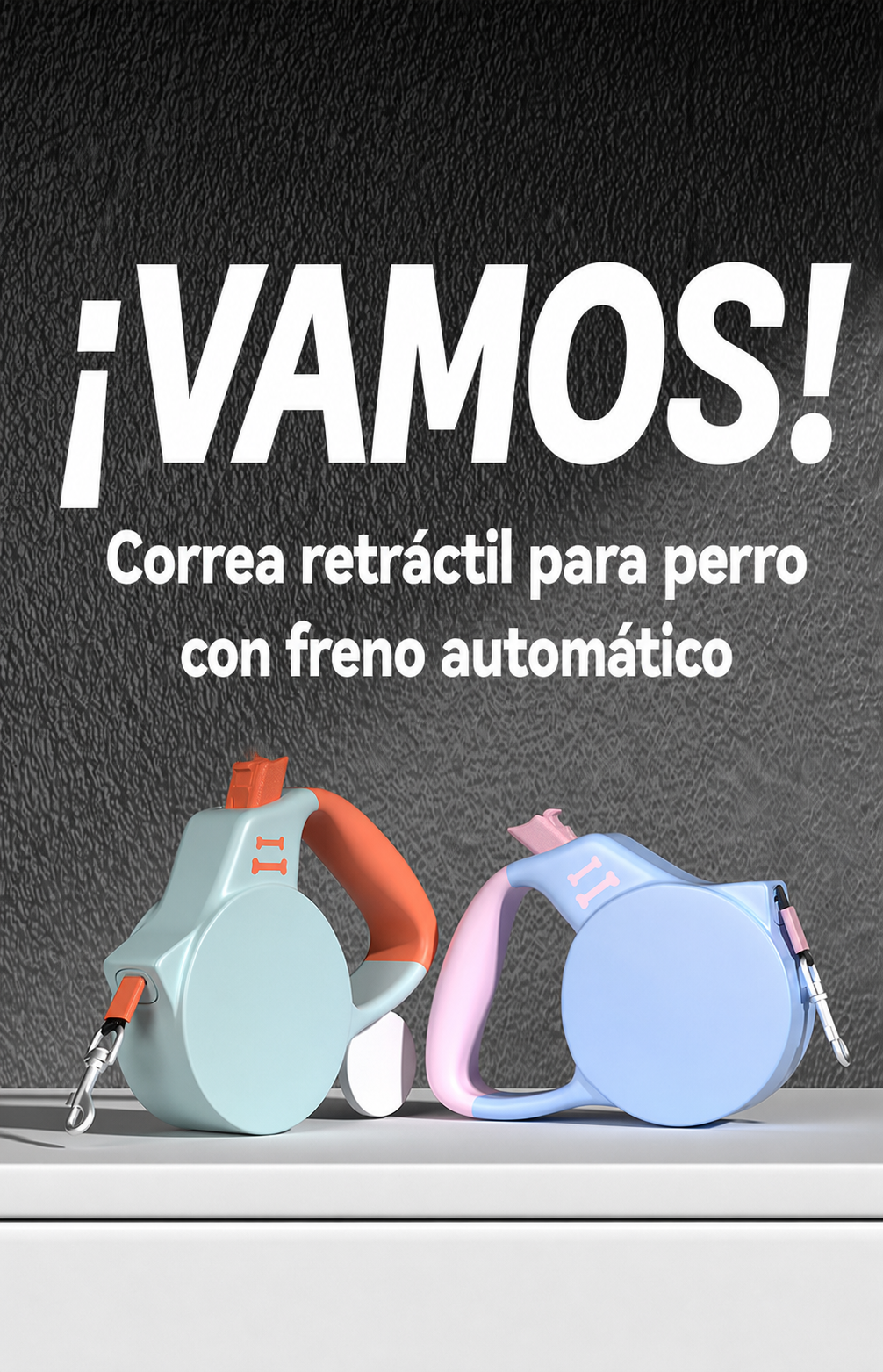 Correa Retráctil para Perro con Freno Automático - 11