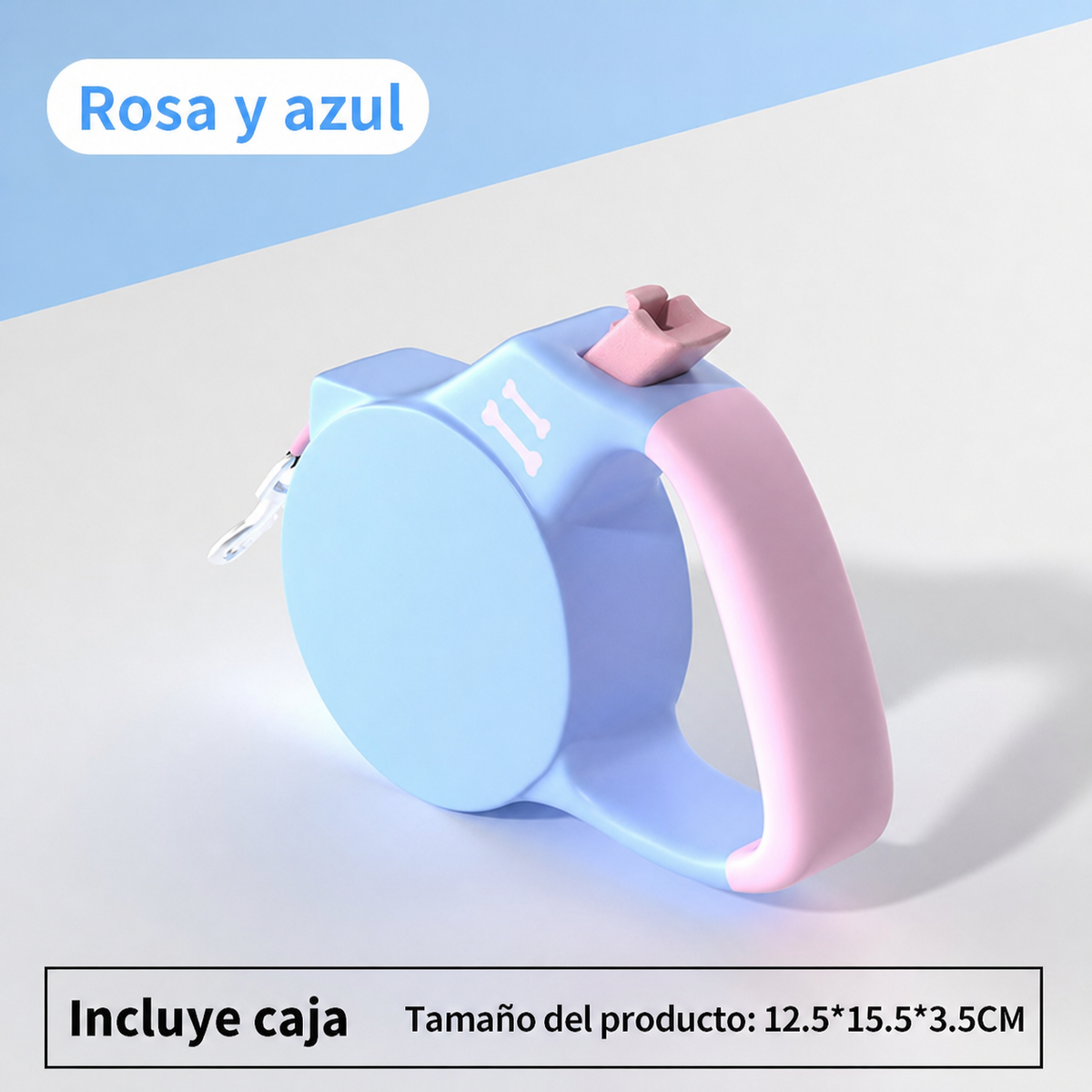 Correa Retráctil para Perro con Freno Automático - 8