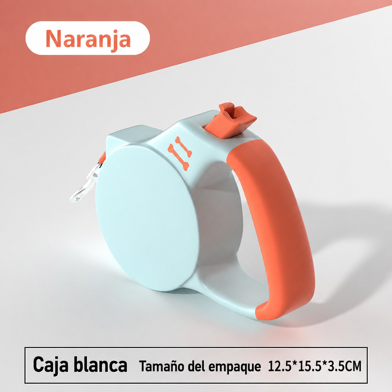 Correa Retráctil para Perro con Freno Automático