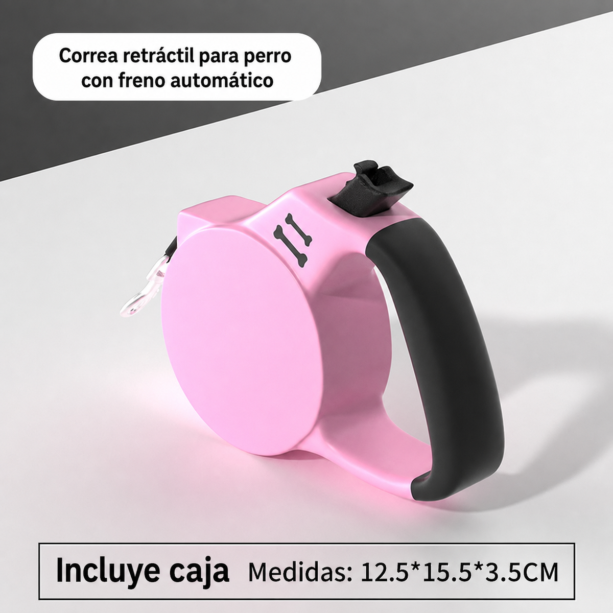 Correa Retráctil para Perro con Freno Automático