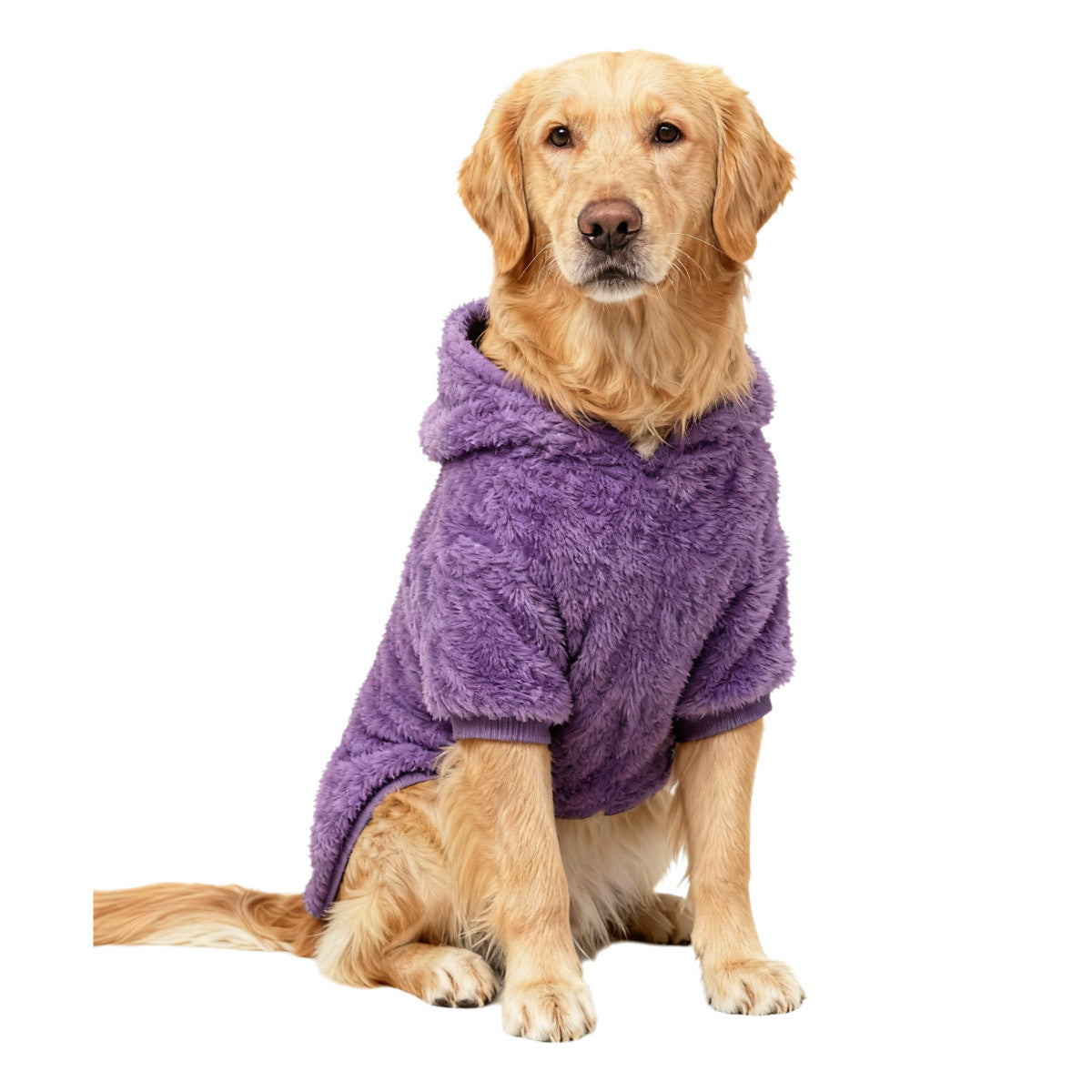 Suéter de Invierno para Perros Grandes - Doble Felpa
