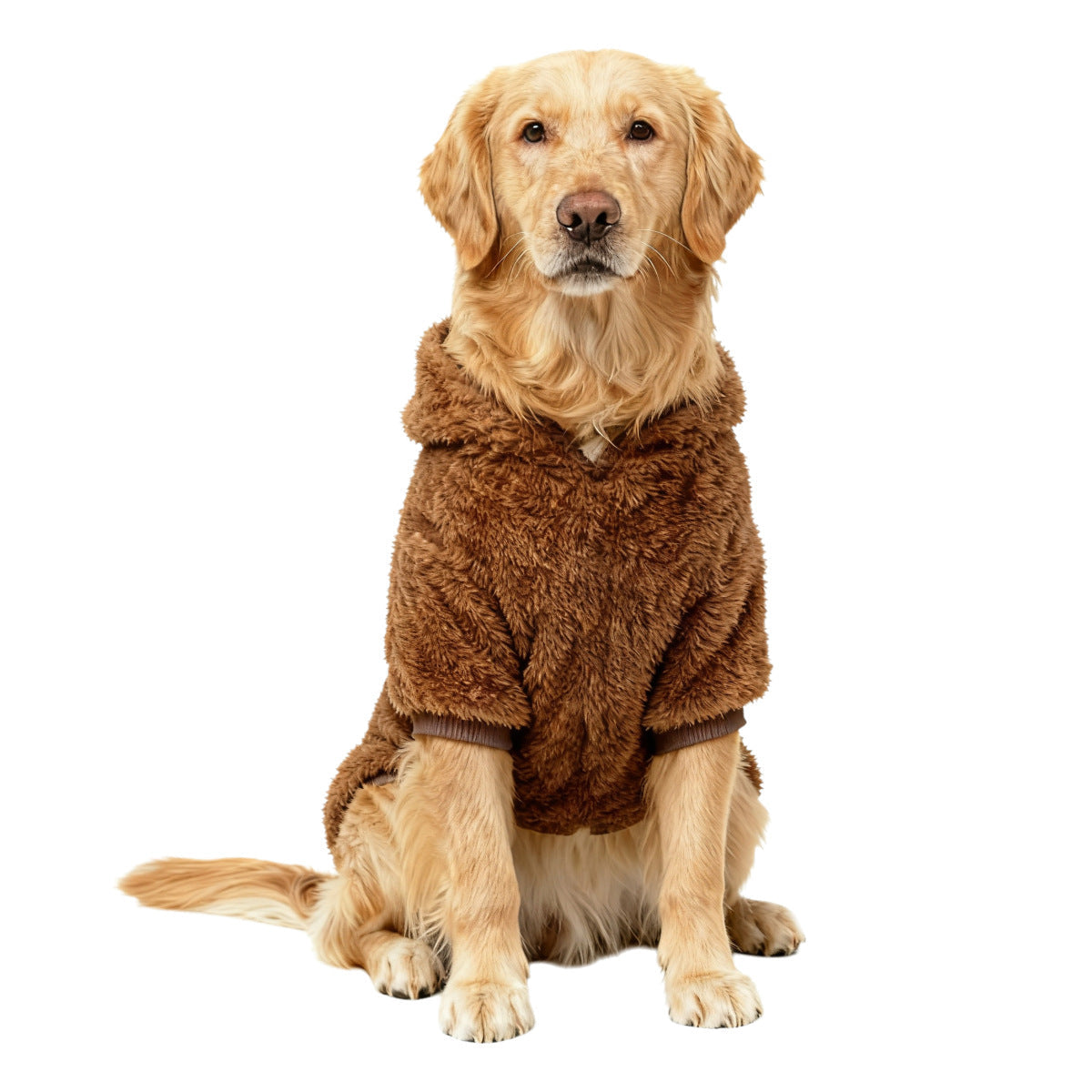 Suéter de Invierno para Perros Grandes - Doble Felpa