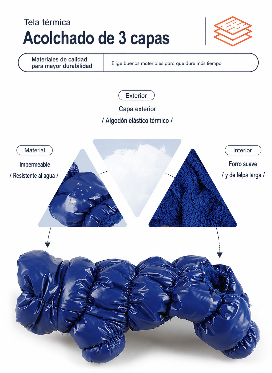 Chamarra de invierno para perro pequeño - 11