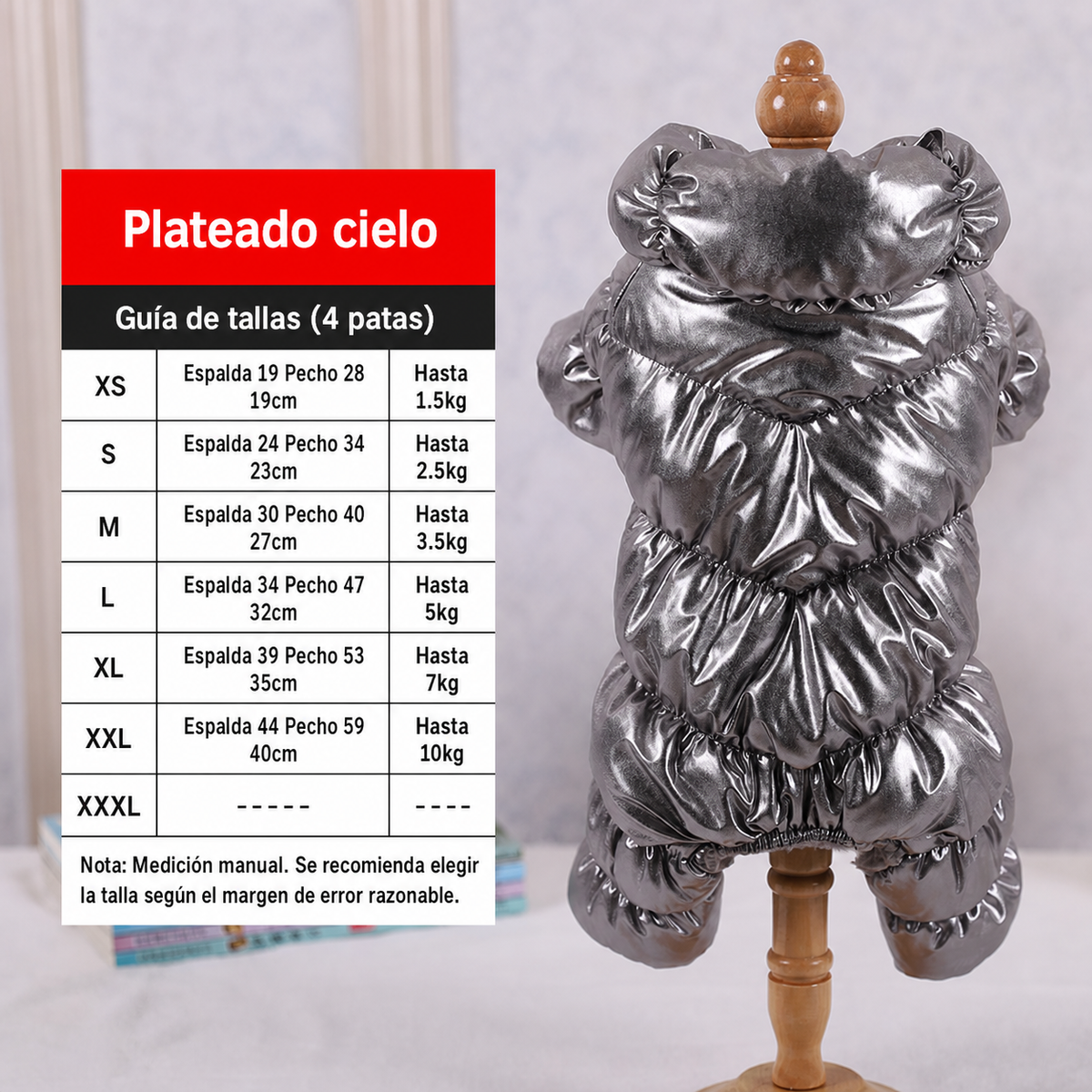 Chamarra de invierno para perro pequeño - 10
