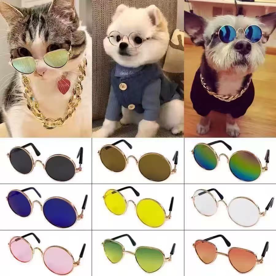Lentes de Sol  redondos para Mascotas - 1