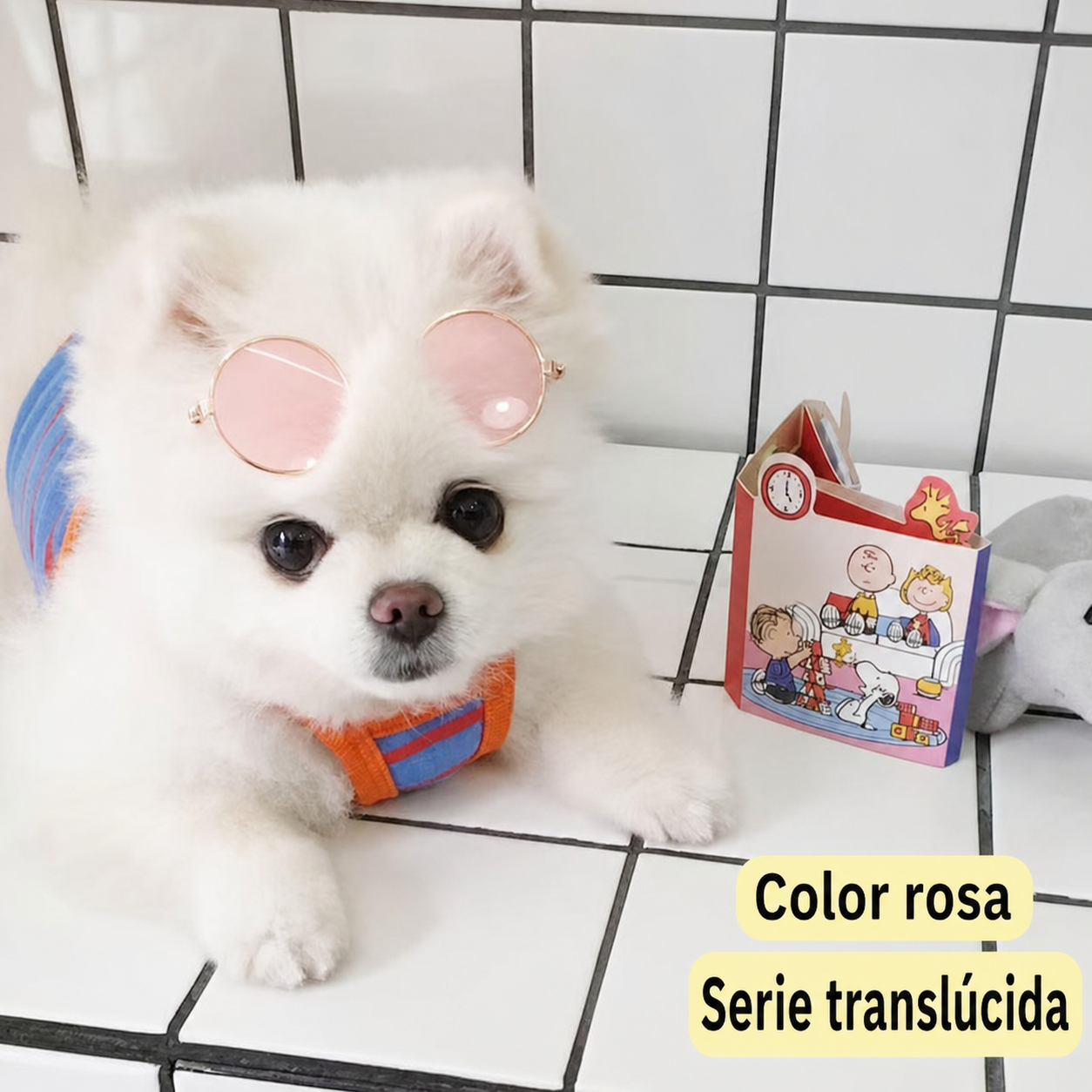 Lentes de Sol  redondos para Mascotas - 6