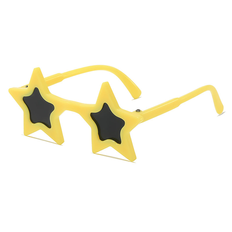 Lentes de sol para perro  y gato forma de estrella UV400 - 4