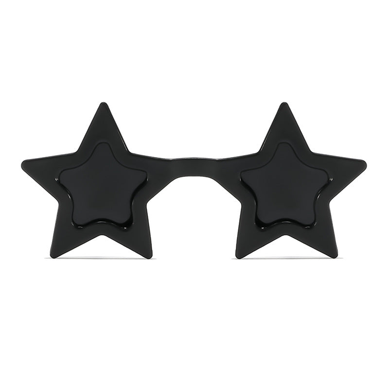 Lentes de sol para perro  y gato forma de estrella UV400 - 5