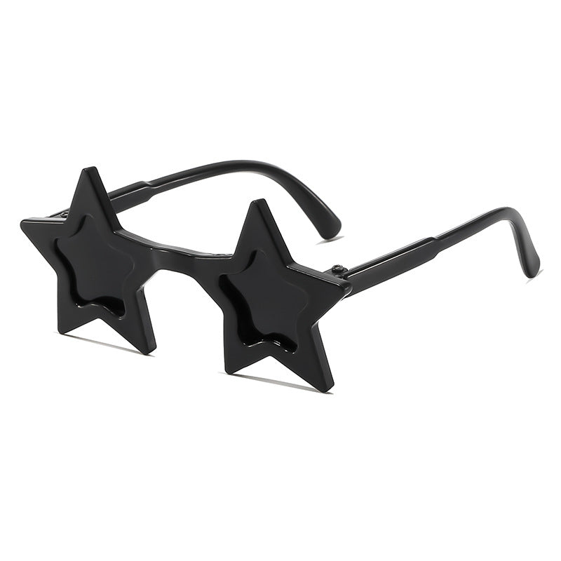 Lentes de sol para perro  y gato forma de estrella UV400 - 8