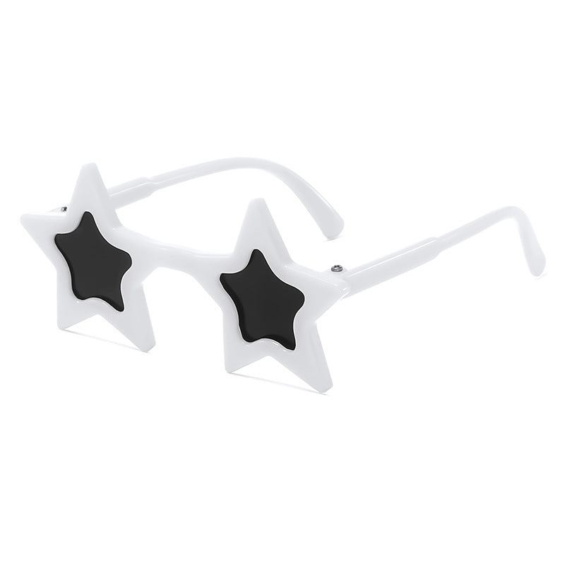 Lentes de sol para perro  y gato forma de estrella UV400 - 10