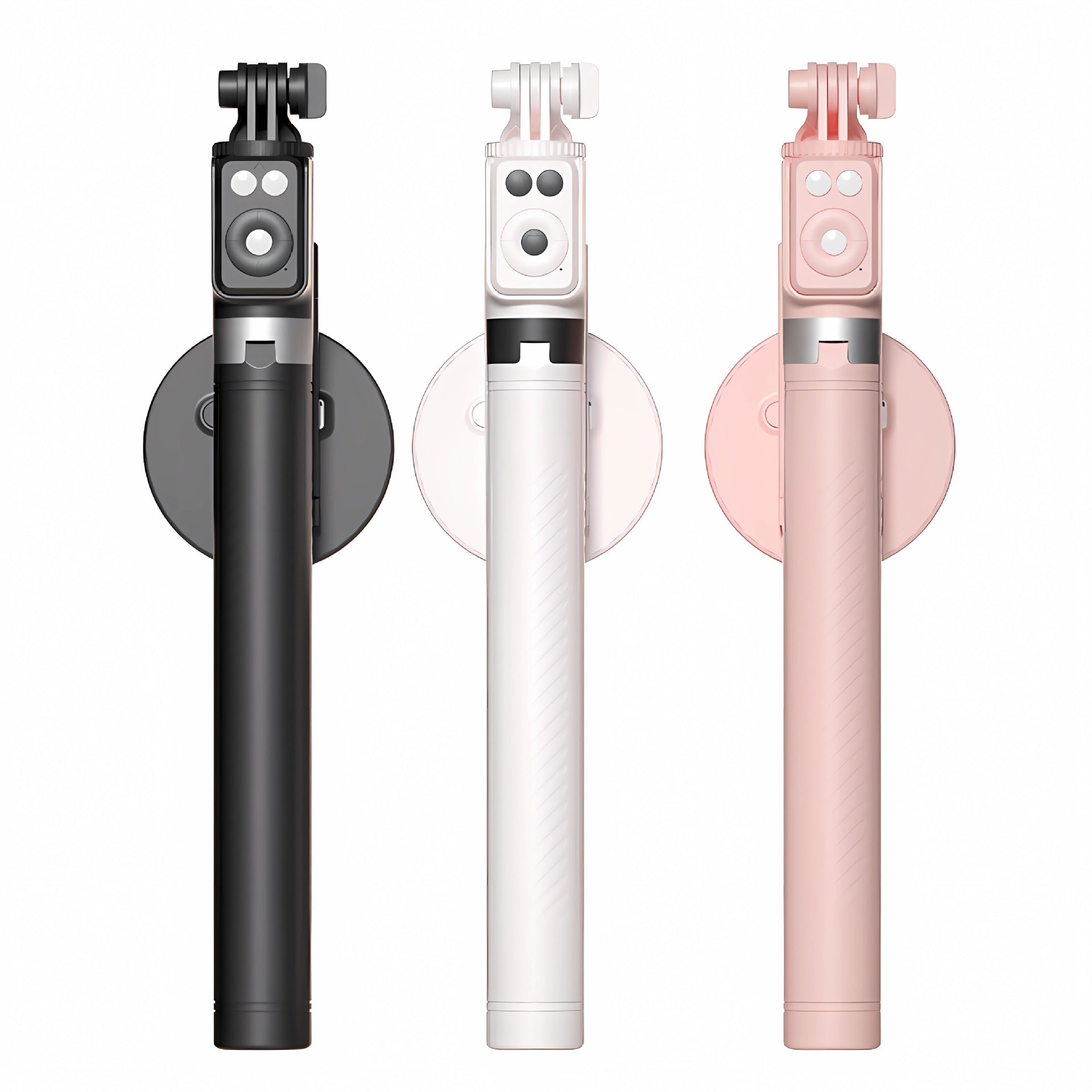 Selfie Stick Trípode Bluetooth con Control Remoto y Luz - 5
