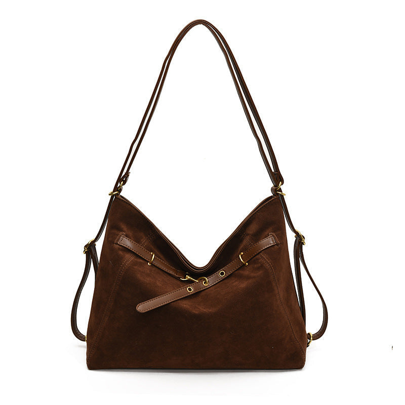 Bolsa tote grande con cinturón decorativo mujer - 5