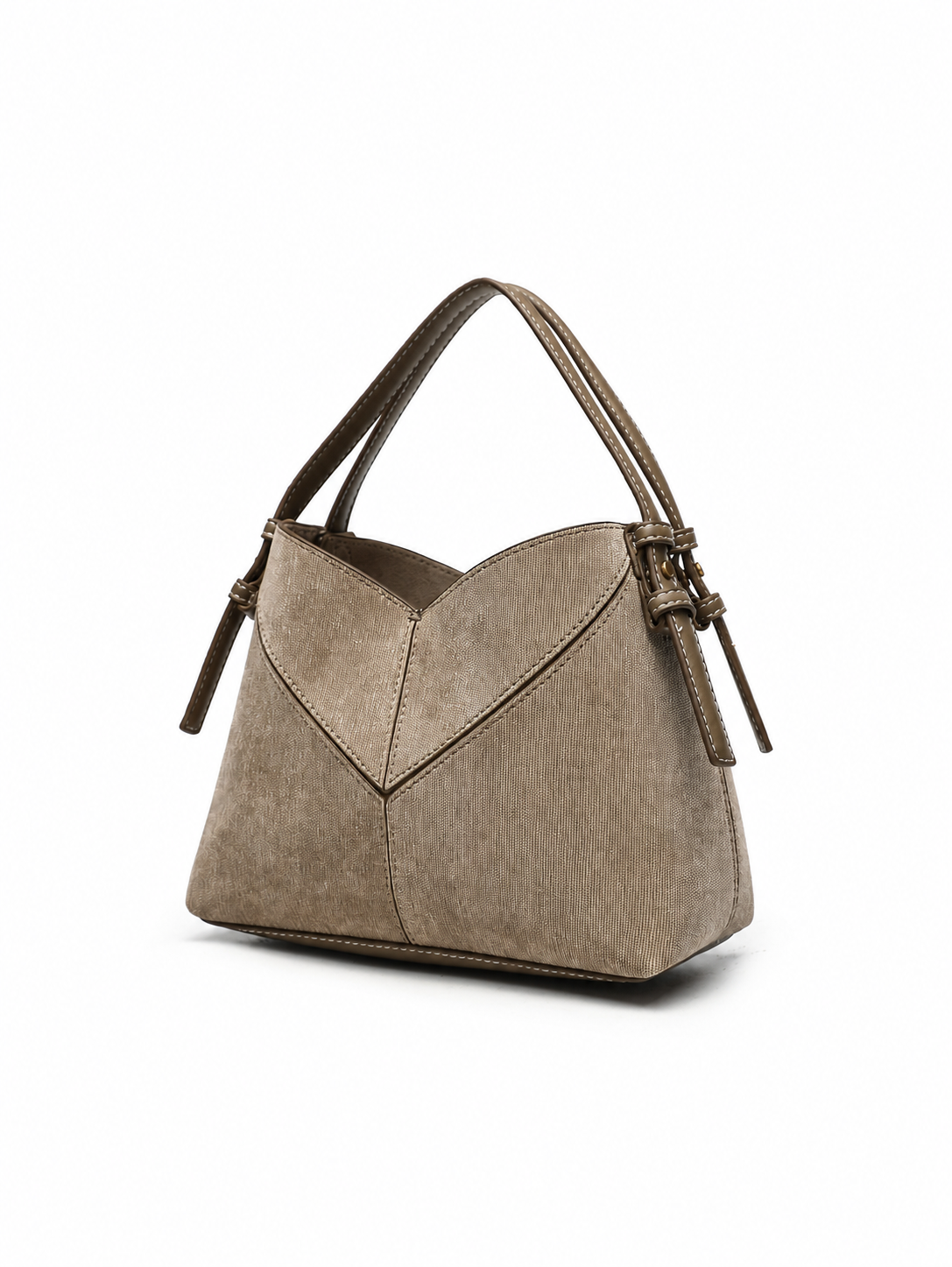 Bolsa cruzada ovalada estilo retro europeo mujer - 12