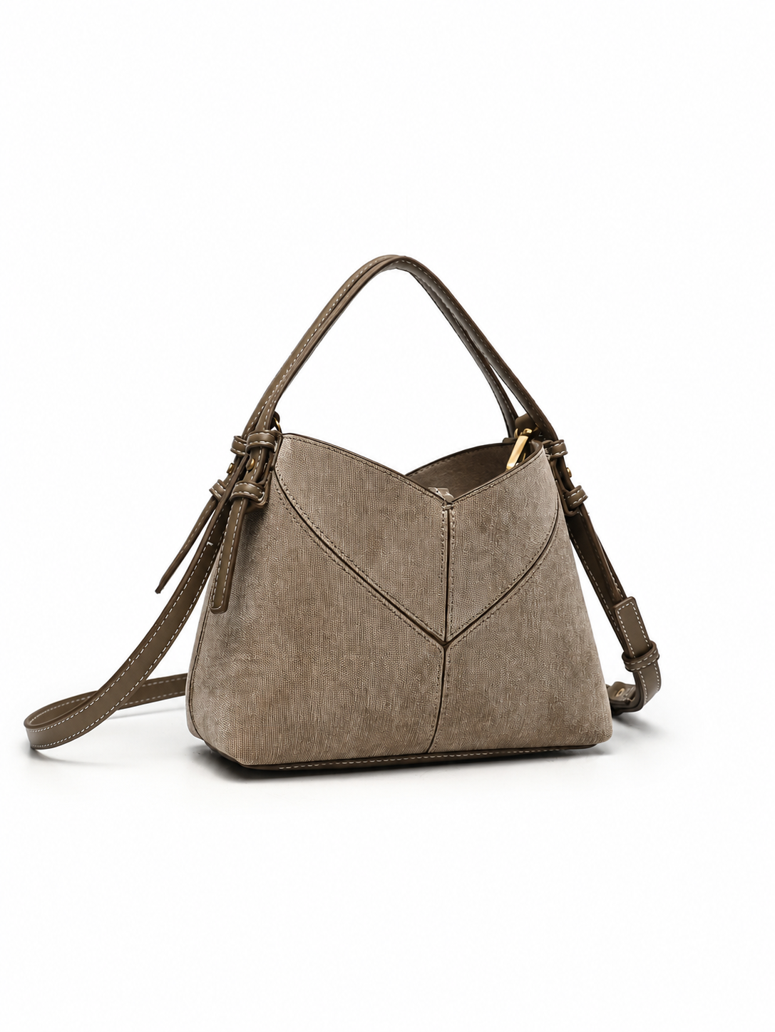 Bolsa cruzada ovalada estilo retro europeo mujer - 13