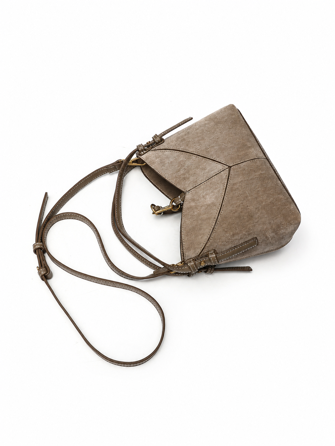 Bolsa cruzada ovalada estilo retro europeo mujer - 14