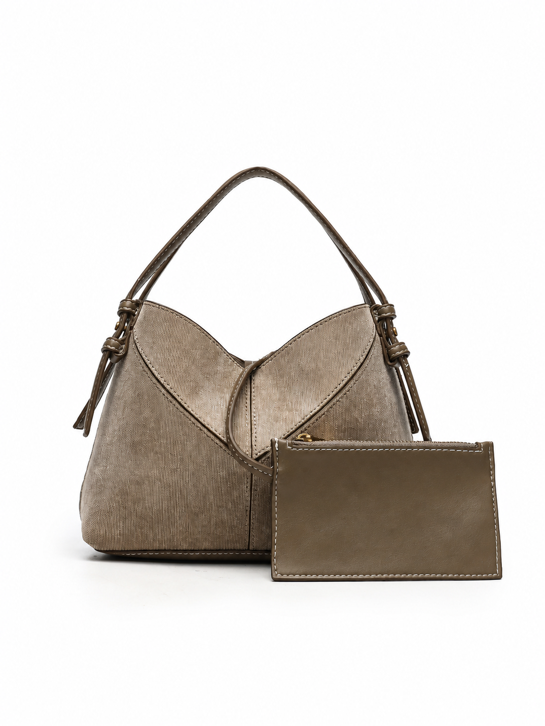 Bolsa cruzada ovalada estilo retro europeo mujer - 2