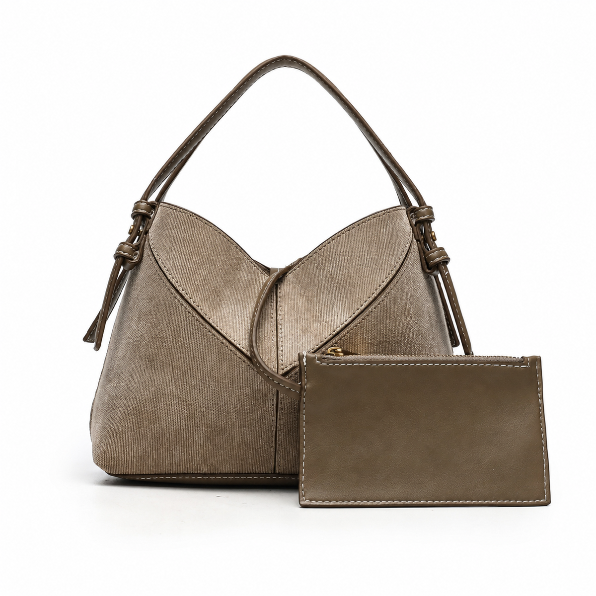 Bolsa cruzada ovalada estilo retro europeo mujer - 7