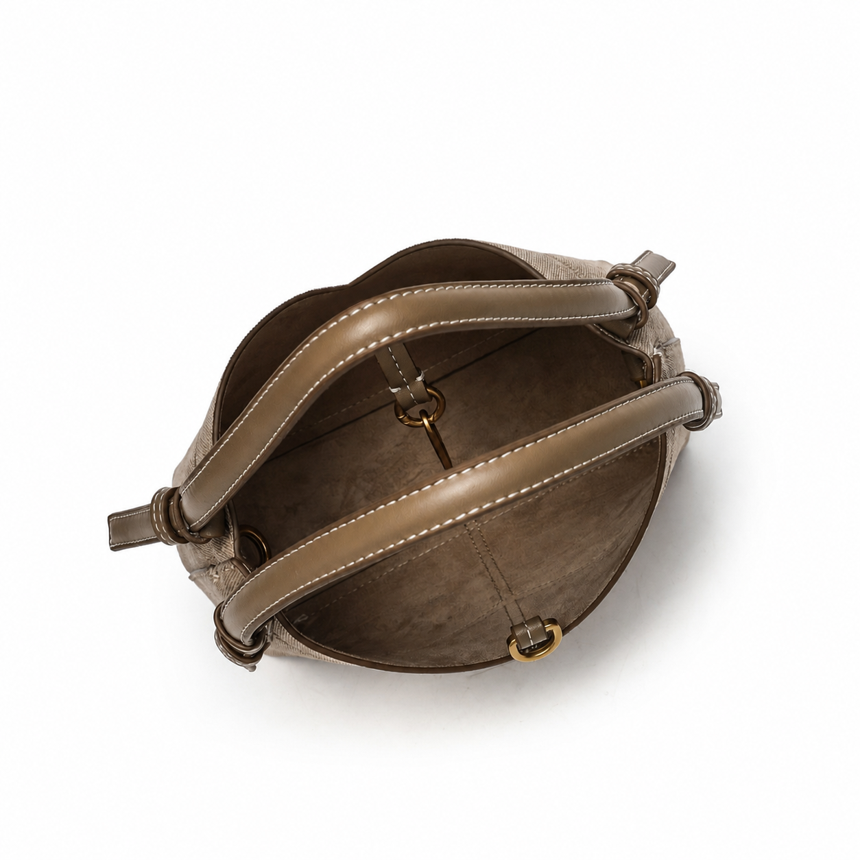 Bolsa cruzada ovalada estilo retro europeo mujer - 9