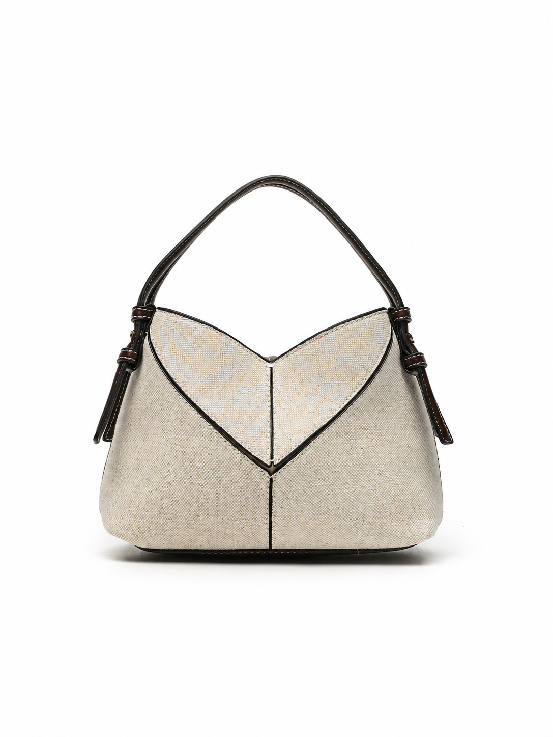 Bolsa cruzada ovalada estilo retro europeo mujer