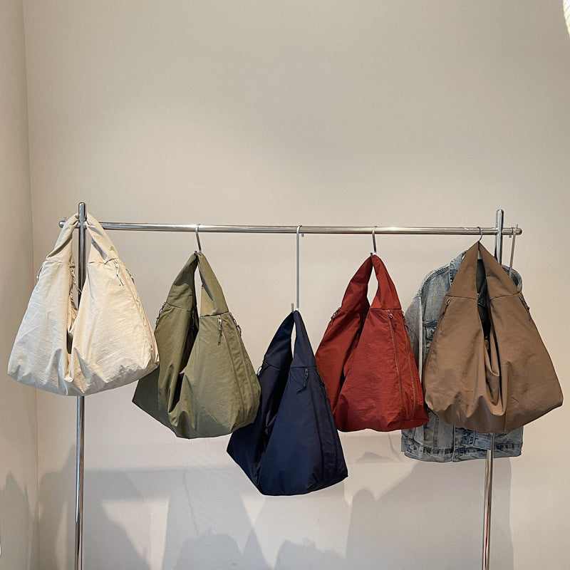 Bolsa tote de lona grande estilo minimalista - 4
