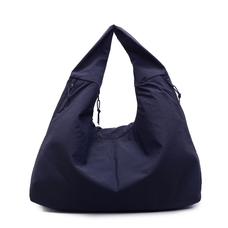 Bolsa tote de lona grande estilo minimalista - 5