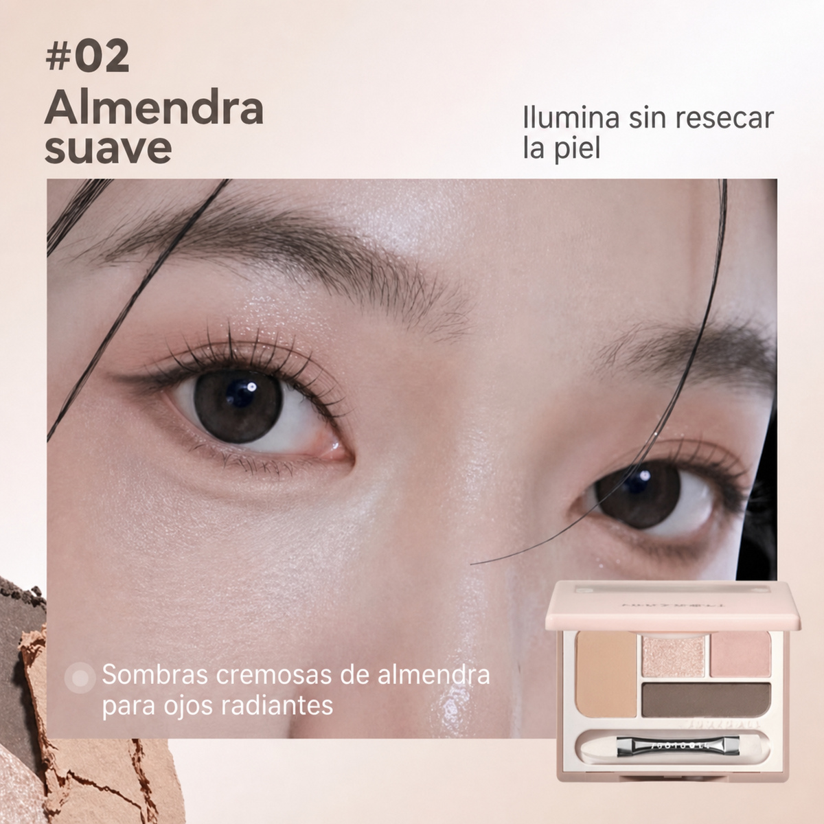 Paleta Judydoll 4 colores ojos y cara multiusos - 6