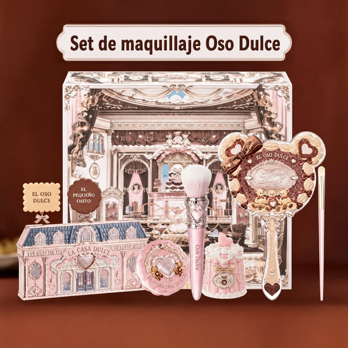Set de maquillaje Sweetheart Bear - 1