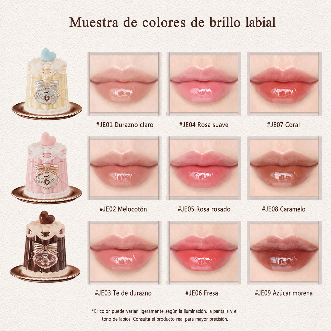 Set de maquillaje Sweetheart Bear - 2