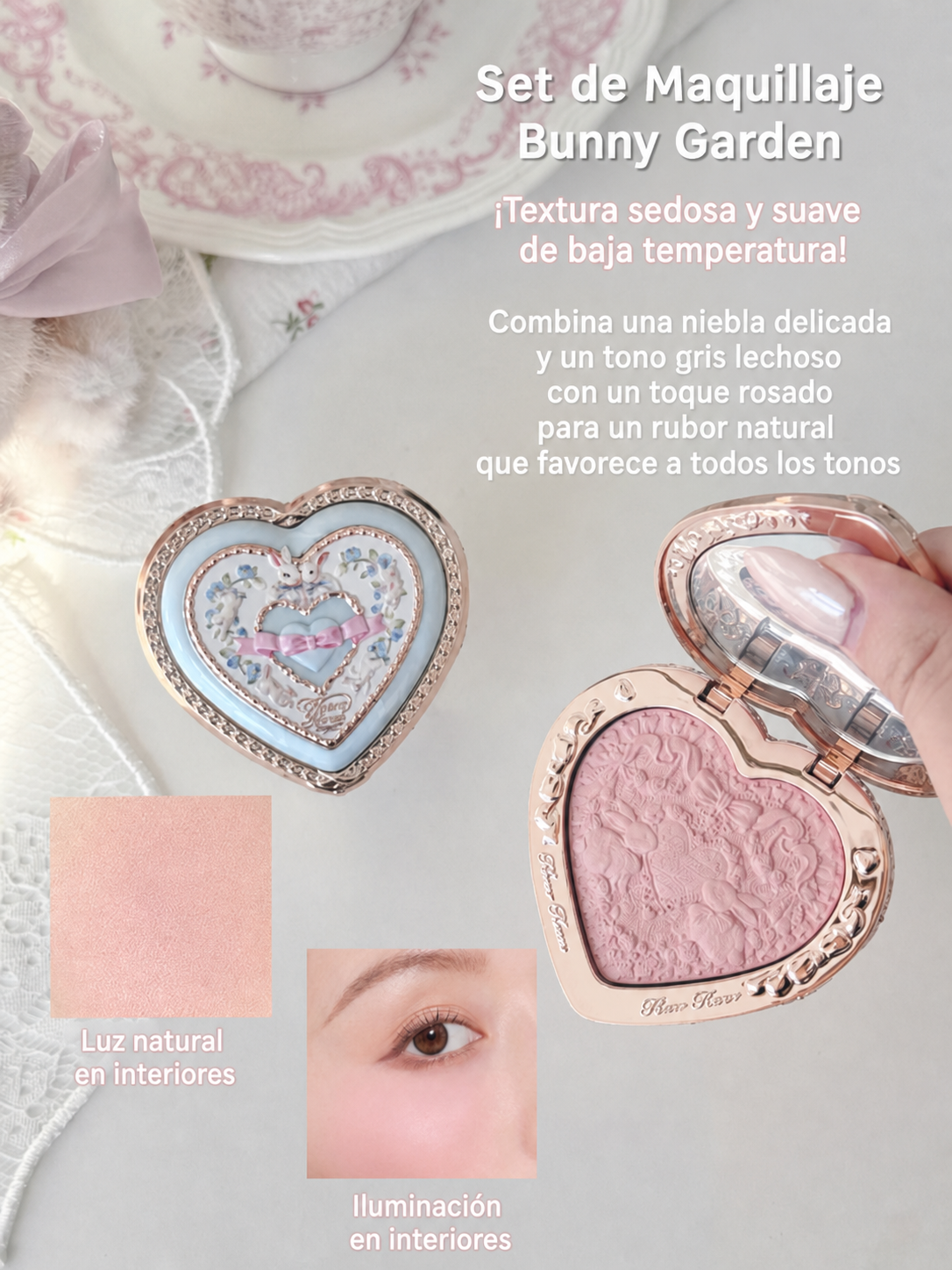Set de Maquillaje Bunny Garden
