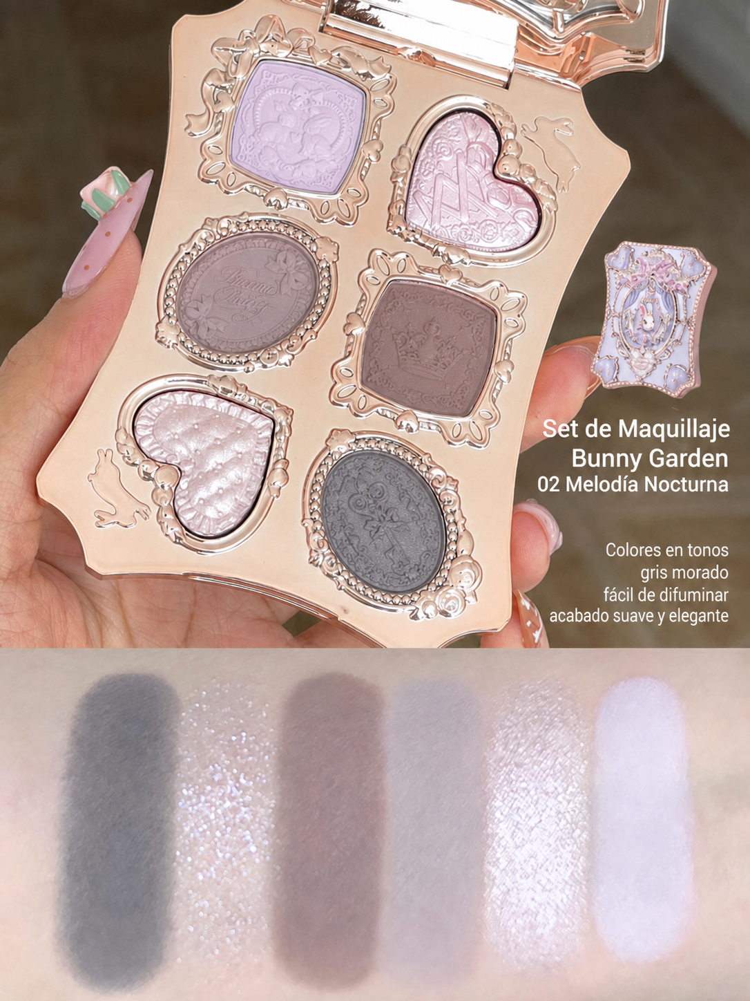 Set de Maquillaje Bunny Garden