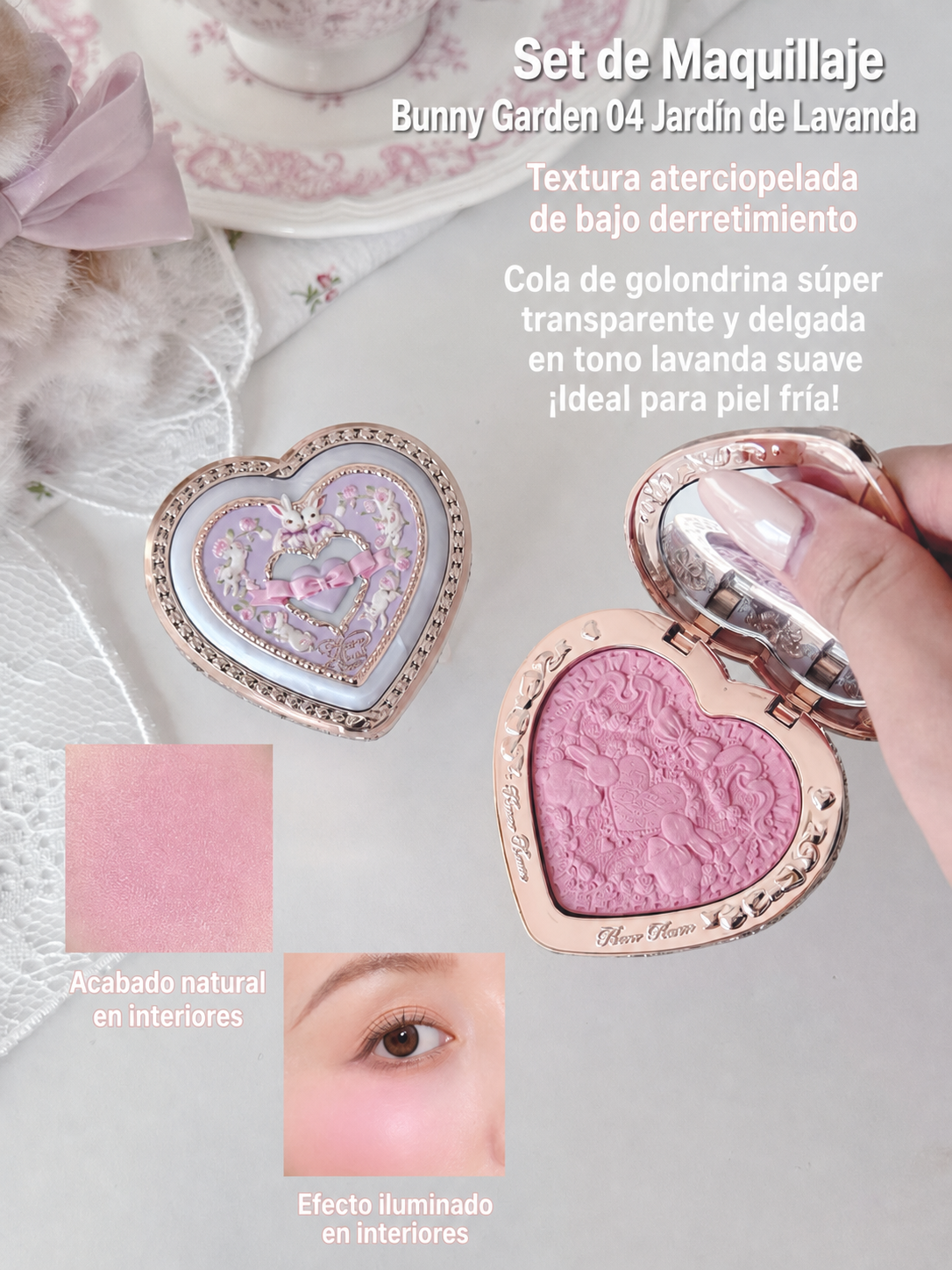 Set de Maquillaje Bunny Garden