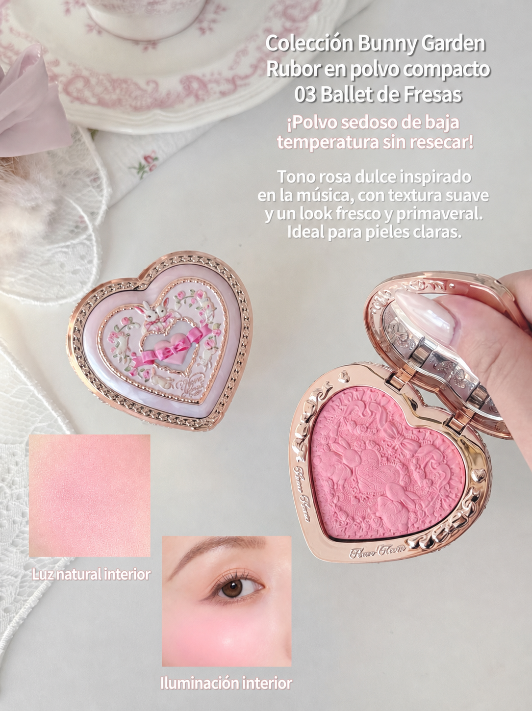 Set de Maquillaje Bunny Garden