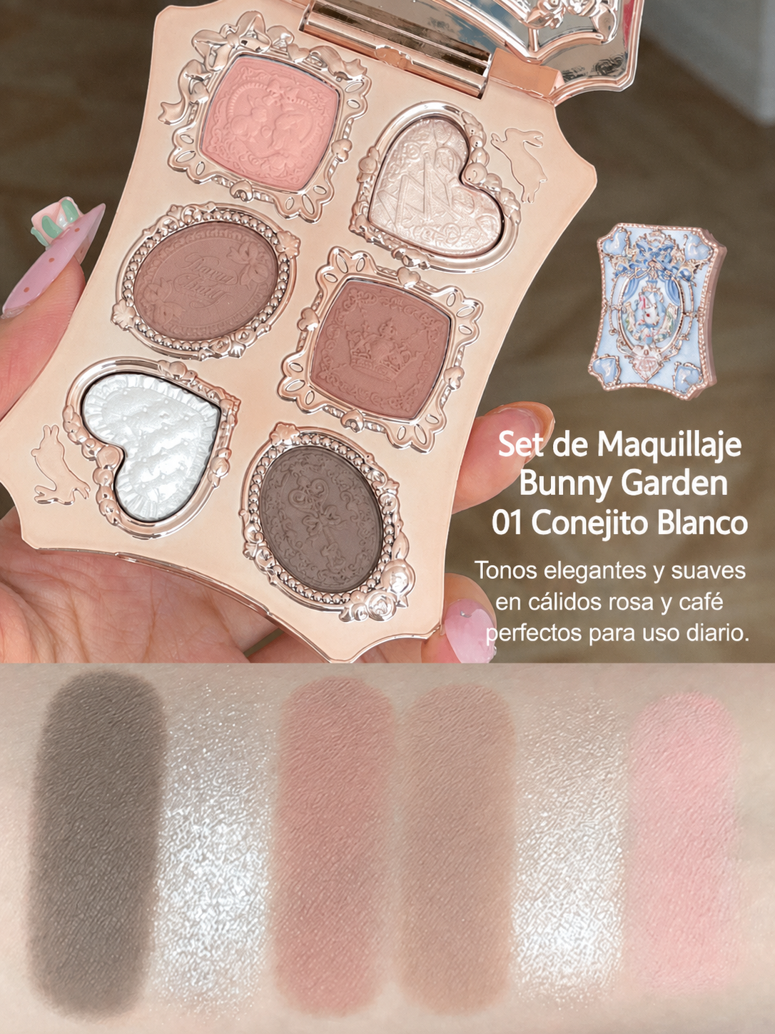 Set de Maquillaje Bunny Garden