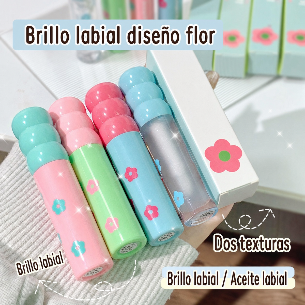 Lip Gloss Kakashow Fiesta Calabaza – 4 Tonos - 2