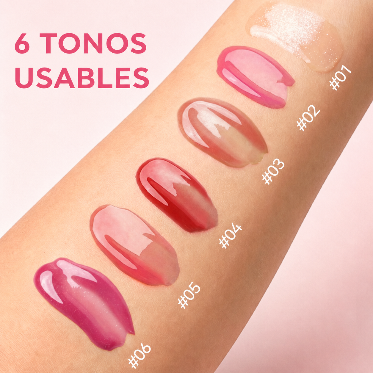 Lip Gloss Espejo Romantic Beauty 12g – 5 Colores - 3