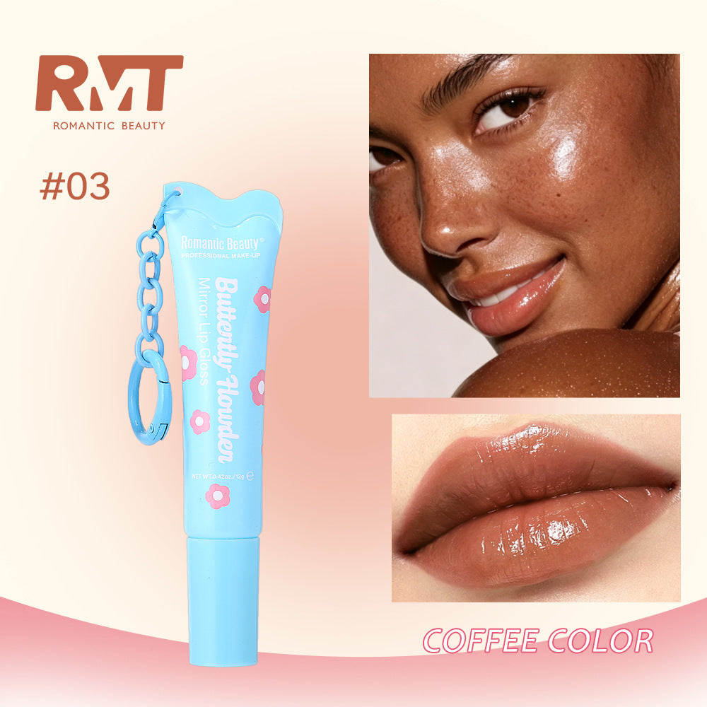 Lip Gloss Espejo Romantic Beauty 12g – 5 Colores
