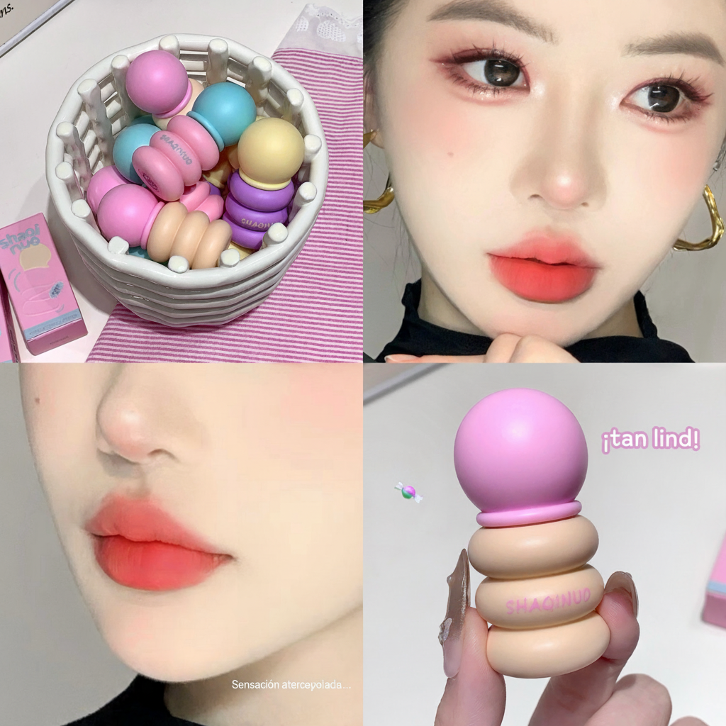 Labial Mate Difuminado Tono a Tono 6 Colores - 2