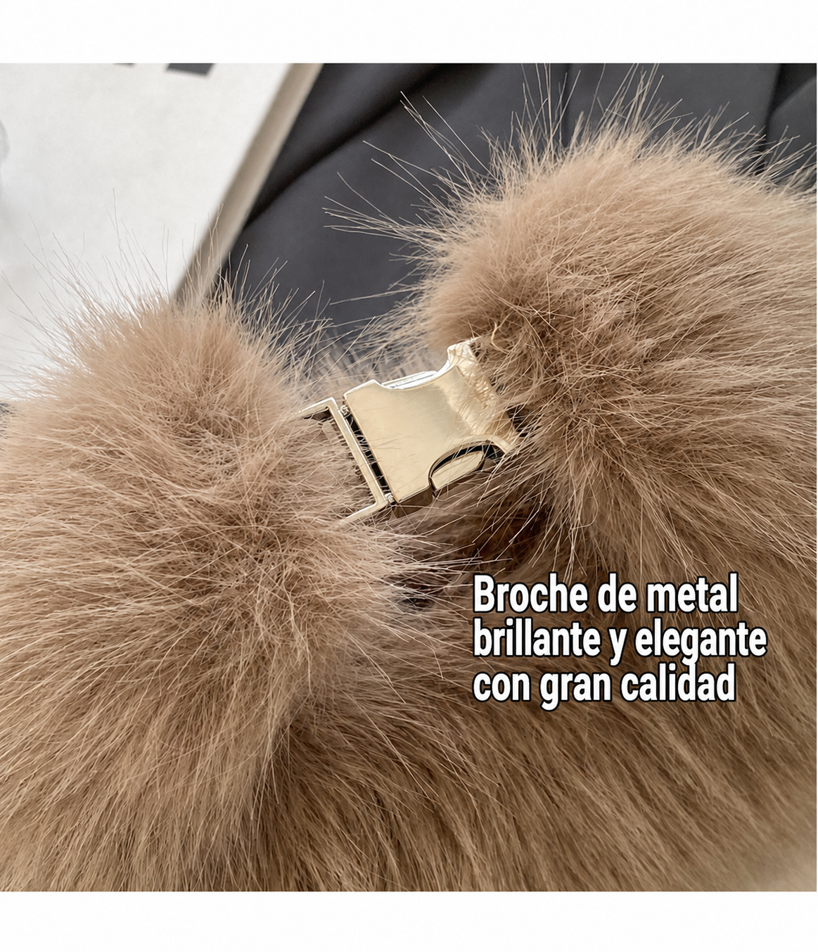 Bolsa cuadrada de peluche tendencia otoño-invierno - 14