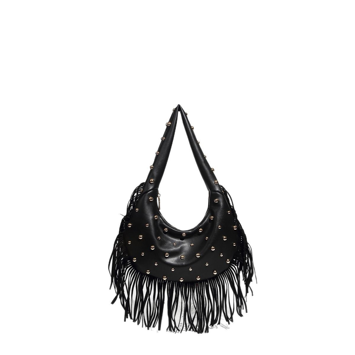Bolsa con tachuelas y flecos mujer - 10