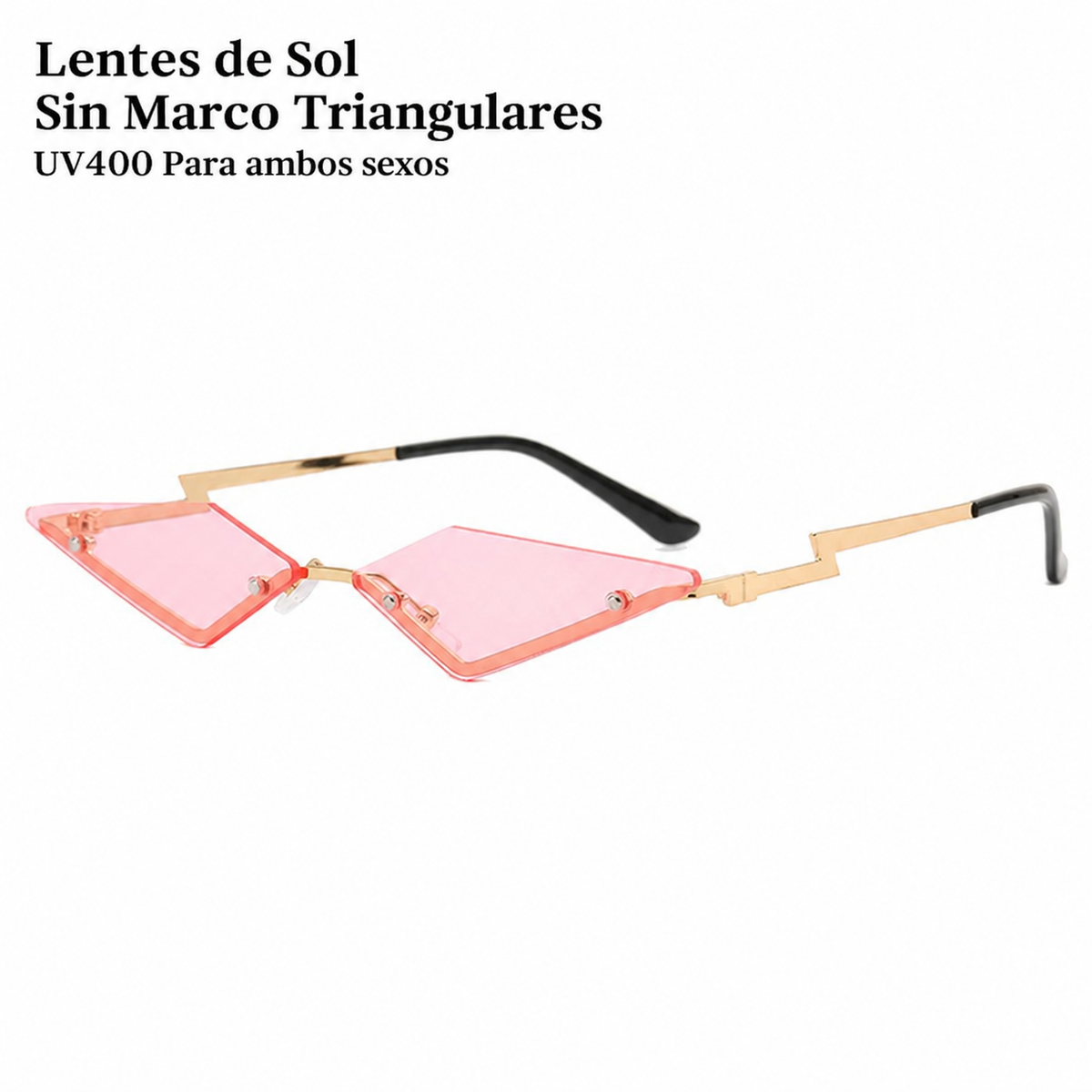 Lentes de Sol Triangulares UV400 - 3