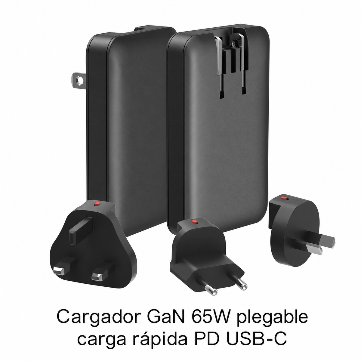 Cargador GaN 65W de carga rápida USB-C - 1