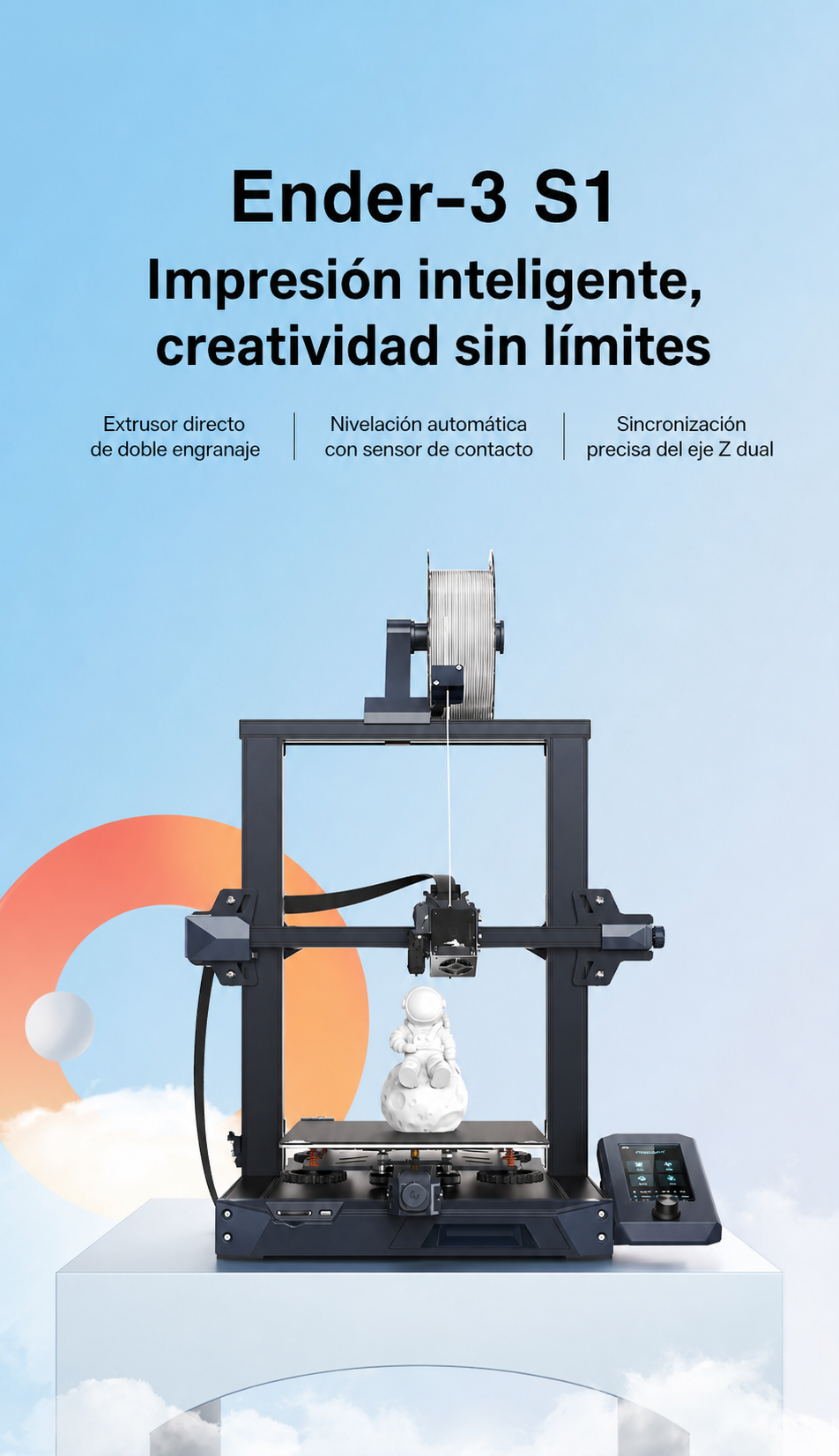 Impresora 3D CREALITY Hi Combo de Alta Velocidad - 5