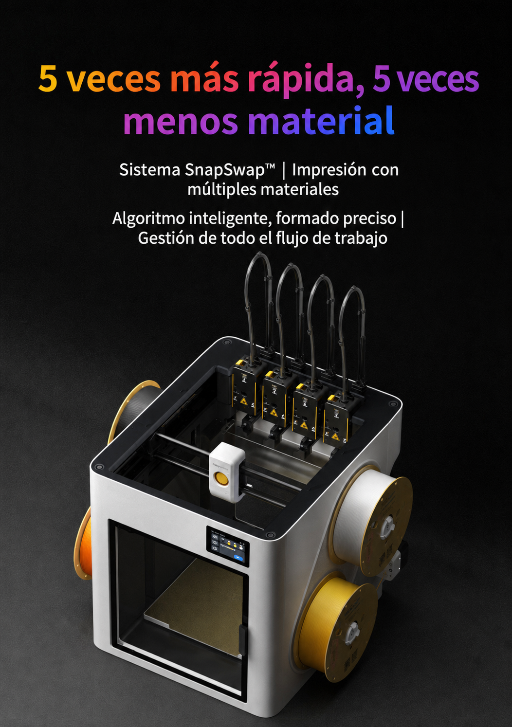 Impresora 3D Snapmaker cabezales - 5