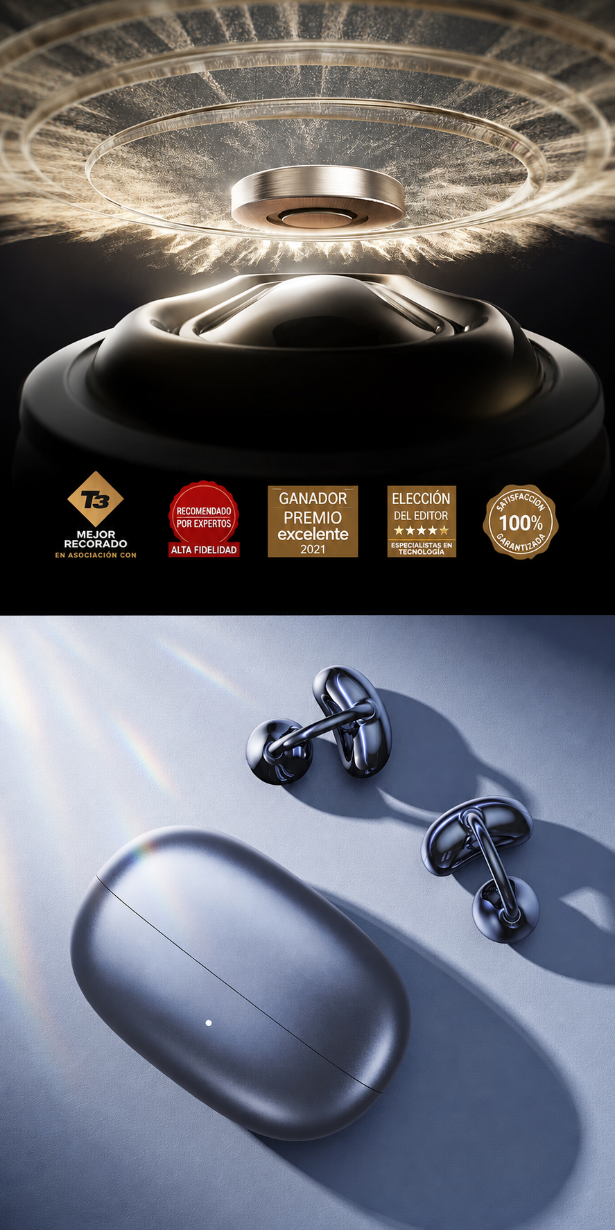 Audífonos Bluetooth 6.0 Remax OWS-19 clip auricular - 10